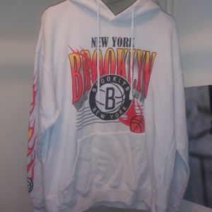 NBA Brooklyn nets hoodie large